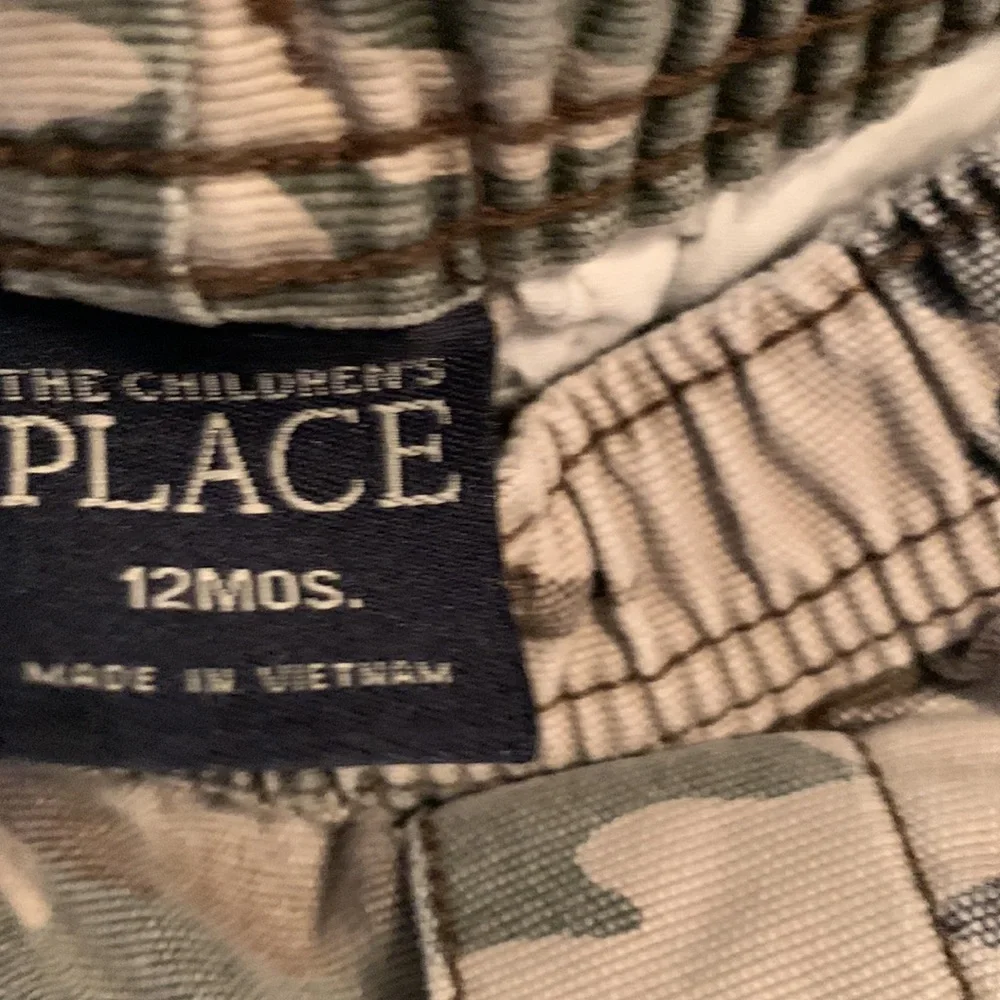 Children’s Place Vintage Army Carpenter Boys Pants 12 Months